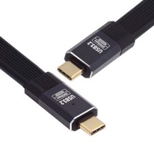 Cablecy USB4 Cable 20Gbps Flat Slim FPC Cable with 100W and 8K@60Hz 5K USB4.0 picture