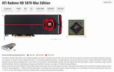 Apple MacPro 639-0677 ✅ATI Radeon HD 5870 1GB GDDR5 Graphics Card✅2x miniDP DVI✅ picture