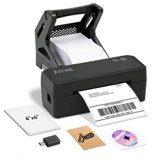 Bluetooth Thermal Label Printer with Stand, Wireless 4x6 Shipping Label Print... picture