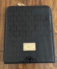 MICHAEL KORS BLACK LOGO IPAD CASE picture