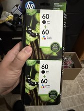 LOT OF 2 NEW HP 60 Combo Packs EXPIRED “READ” picture