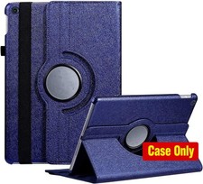 360-Degree Rotating Smart Case for Samsung Galaxy Tab A 10.1 2019, Dark Blue picture