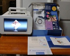 Epson PictureMate Show PM 300 Digital Photo Inkjet Printer Remote Works NO INK  picture
