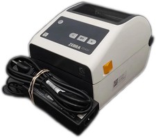 Zebra ZD420 Thermal Transfer Barcode Label Printer USB LAN Bluetooth w/ Adapter picture