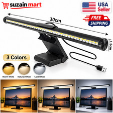 LED Screen Bar Light USB Computer Monitor Eye-Caring Reading Desk Lamp Dimmable picture