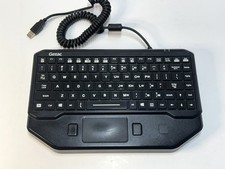 Getac VKB10 Rugged In-Vehicle Keyboard Built-in Touchpad Tested Working Only picture