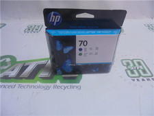 HP C9408A 70 Blue and Green Printhead New Factory Sealed Exp 2021 2023 picture