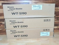 OEM Kyocera Waste Toner Bottle WT-5190 ***Lot of 3*** picture