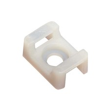 DOLPHIN COMPONENTS CORP DC-LPM-2 Cable Tie Base,Saddle,Natural,PK1000 14X882 picture