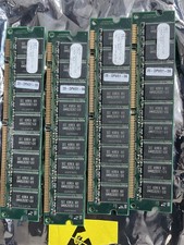 Samsung 128mb kit (4x 32mb) SDRAM ECC PC-66 168-pin DIMM KMM374S403CTL-G0 picture