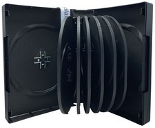 Black 14 Disc DVD Cases Lot picture