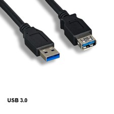 KNTK 15ft SpuerSpeed USB 3.0 Type A Extension Cable 28AWG 5Gbps Charge Sync Data picture