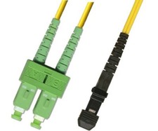 15M Singlemode Duplex Fiber Optic Cable 9/125 SC APC Mtrj UPC Patch Cable picture