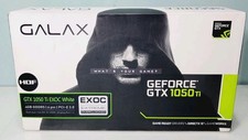 Galax GTX 1050ti Ex OC White Edition 4GB DDR5 NOB picture