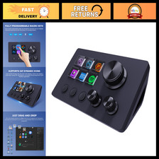 Gaming Stream Controller Deck, Macro Keypad with 6 Custom Keys & 3 Dials, OBS/Tw picture