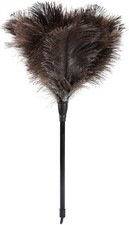 Natural Ostrich Feather Duster 14.9 inch Fluffy Mini Dusters picture