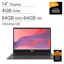 ASUS - Upgraded - Chromebook CM1402 14 in FHD - MediaTek Kompanio 520 - 4GB RAM picture