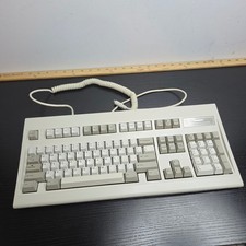 Vintage Tandy Enhanced Keyboard 8858015 A01 Retro 101-Key 5-Pin DIN USA Made picture