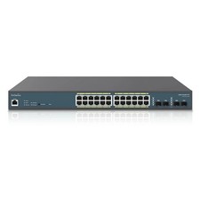 EnGenius EWS7928P-FIT 24-Port Gigabit PoE+ Managed Switch - 240W Budget, 4 SFP picture
