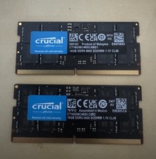 Crucial 32GB DDR5-5600 SODIMM Laptop Memory Kit (2x16GB) picture