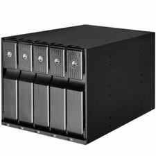 Silverstone SST-FS305B-12G 5 x 3.5in SAS/SATA HDD/SSD 5.25inch Bay Hot-Swap Cage picture