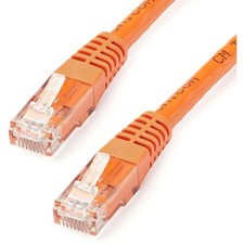 StarTech C6PATCH6OR StarTech Cable 6feet Cat6 Molded RJ45 UTP Gigabit Patch picture