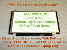 B140XTK01.0 HW2A LCD Screen Glossy HD 1366x768 Display 14.0