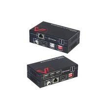 4K HDMI USB KVM Extender TCP/IP Over Single Cat5e/6/6a/7 up to 120M(390ft), 1... picture