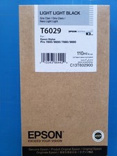 Epson UltraChrome K3 T6029 110 ml Light Light Black Ink Cartridge picture