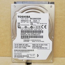 Toshiba 320 GB SATA III Hard Drive / 2.5
