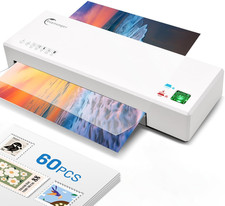 9 Inch Thermal & Cold Laminator Machine, A4 Set with 60 Sheets picture