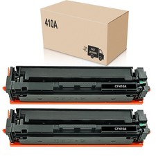 2-Pack CF410A Black Toner Cartridge For HP 410A LaserJet Pro MFP M477fdw M477fnw picture
