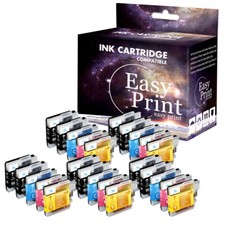 25PK LC61 Ink Cartridge fits Brother DCP-J125 MFC-J265w MFC- MFC-J410w 495CW picture