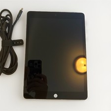 Bundle Apple iPad 10.2 in 256GB Wi-Fi Space Gray w Keyboard Folio Case USB Cable picture