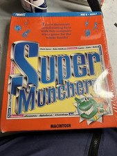 MECC Super Munchers Macintosh Trivia Game Software for Apple Vintage HPC215 picture