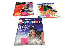 Inkjet Photo Paper  Office Depot Dell Premium high Gloss lot picture