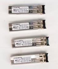 Lot of (4) Foundry Networks Brocade E1MG-SX GBIC Transceiver SFP Gigabit 850nm picture