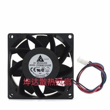 1 PCS DELTA Fan FFB0812VHE DC 12V 0.57A 8038 8cm 3 Pin server Cooling fan picture