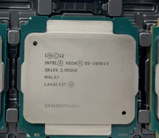 1pcs Intel Xeon E5-2696V3 SR1XK 2.3GHz 18 Core LGA2011-3 Server CPU 45MB Cache picture