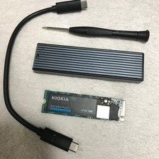 KIOXIA EXCERIA PLUS G2 NVMe SSD 1TB M.2 PCIe With External Case Japan picture