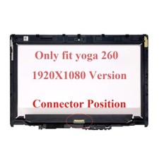 New/Orig Lenovo ThinkPad Yoga 260 FHD Touch LCD Screen W/ Bezel 01AX906 01HY615. picture