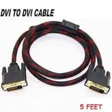 DVI Cable 24+1 Gold Plated 1.5M, Aluminum (Gold) picture