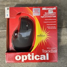 Vtg Microsoft TrackBall  D67-00001 Mouse Only No Trackball in Original Box picture