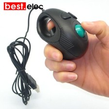 USB Wired Trackball Mouse Portable PC Laptop Finger Hand Held Computer Mice picture