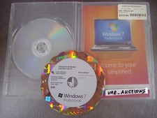 Microsoft Windows 7 Professional Full 64 bit  DVD Version MS WIN PRO =NEW = picture