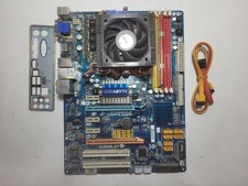 Gigabyte GA-MA78G-DS3HP Motherboard AMD Athlon 64 X2 1GB RAM, IO Shield #1661 picture