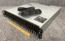Dell Compellent SC220 Mass Storage Array, 2x Controllers, 2x PSU w/ Cord (As Is) picture