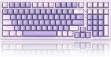 MageGee SKY98 Wireless Gasket Mechanical Gaming Keyboard, 96%, RGB - Lavender picture