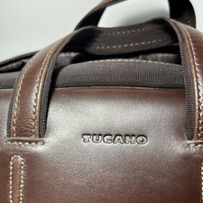 Tucano Stile Plana Genuine Italian Leather Laptop Bag Designed In Italy picture