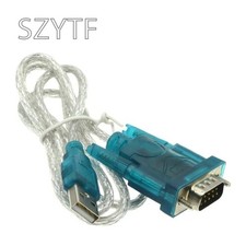 3Ft Translucent USB 2.0 to DB9 RS232 Serial Converter 9 Pin Adapter Cable PDA picture